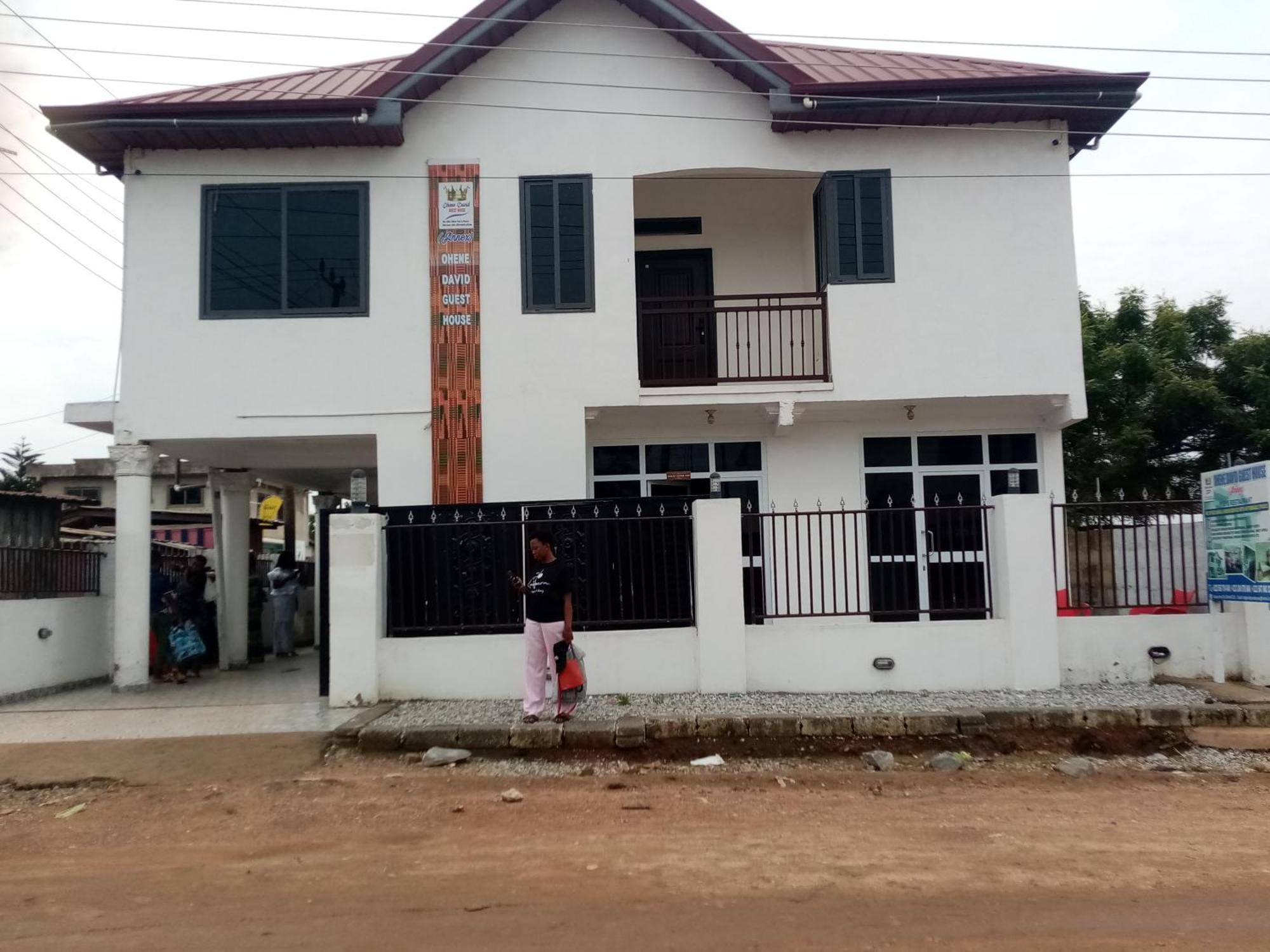 Ohene David Guest House Amanfro Exterior foto